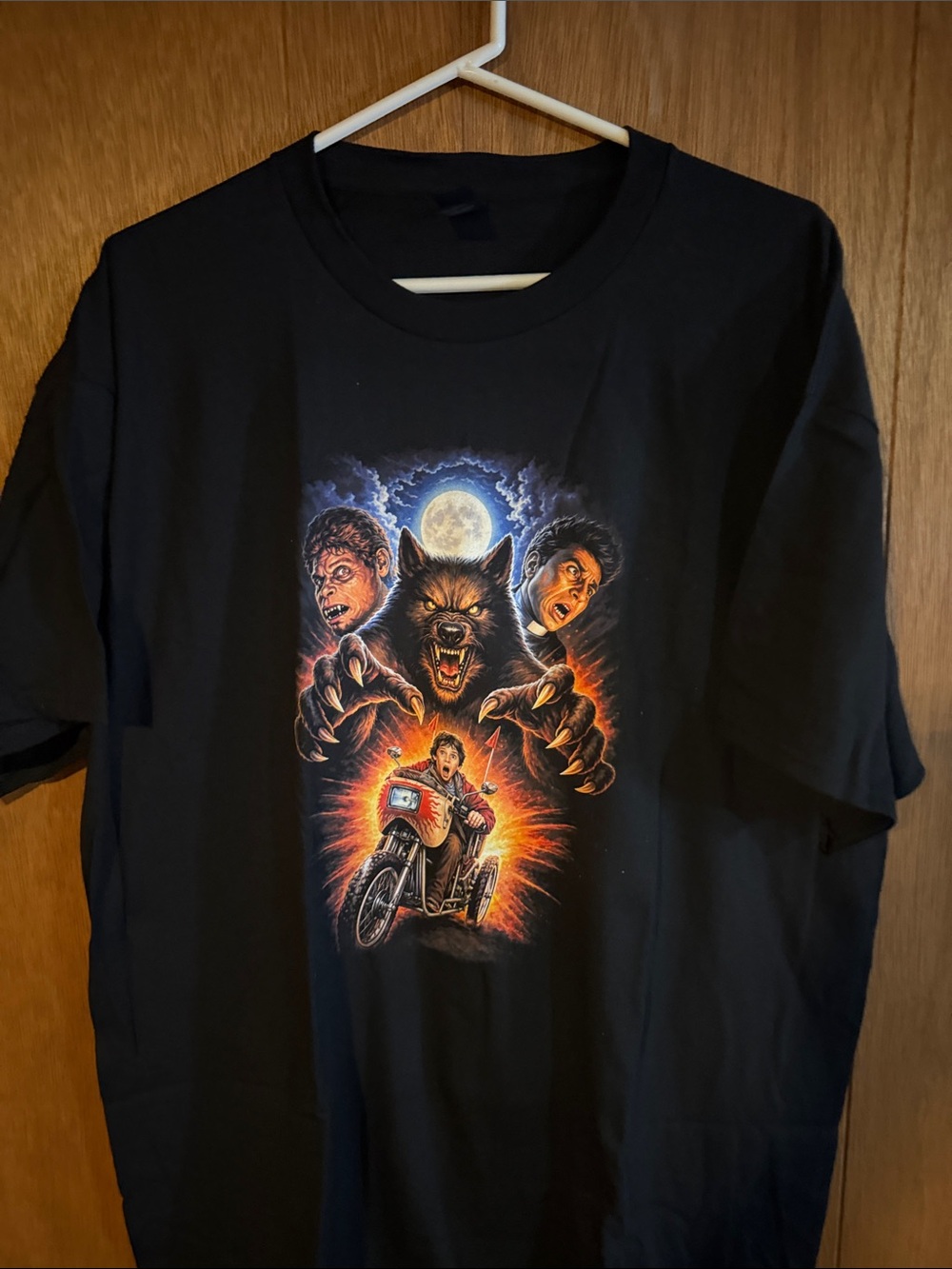 Zobie Fright Black Sliver Bullet Horror T-Shirt